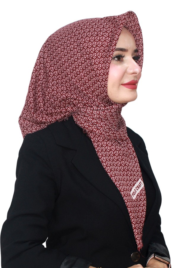 Pamuk Flamlı Eşarp 1071-22