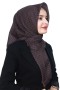 Pamuk Flamlı Eşarp 1071-16