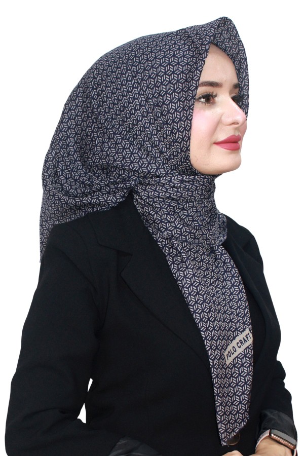 Pamuk Flamlı Eşarp 1071-17