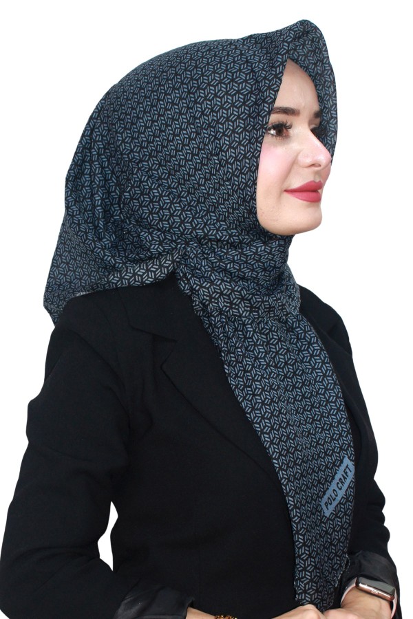 Pamuk Flamlı Eşarp 1071-19