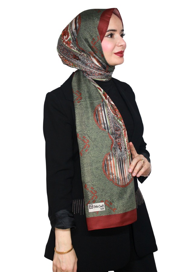 Organik Pamuk Soft Şal 5049-4