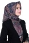 Pamuk Keten Flamlı Eşarp 1042-14