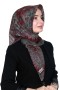 Pamuk Keten Flamlı Eşarp 1042-34