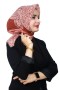 Yasemin Pamuk Flamlı Eşarp 1003-8