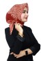Yasemin Pamuk Flamlı Eşarp 1003-15