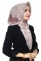 Yasemin Pamuk Flamlı Eşarp 1003-3