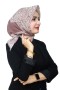 Yasemin Pamuk Flamlı Eşarp 1003-3