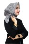 Yasemin Pamuk Flamlı Eşarp 1003-17