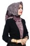 Yasemin Pamuk Flamlı Eşarp 1003-18