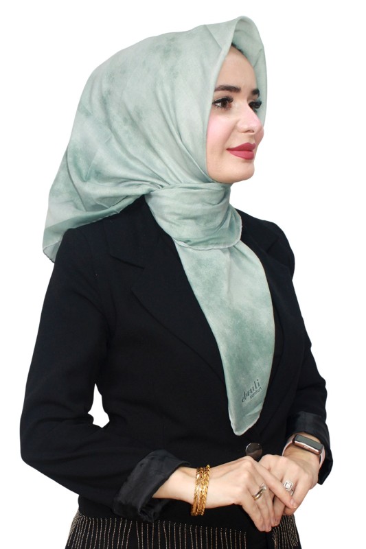 Ebruli Soft (Pamuk) Eşarp 4155-10