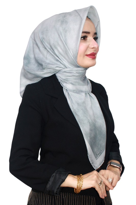Ebruli Soft (Pamuk) Eşarp 4155-11