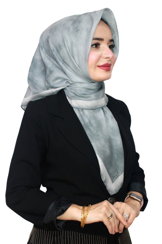 Ebruli Soft (Pamuk) Eşarp 4155-14