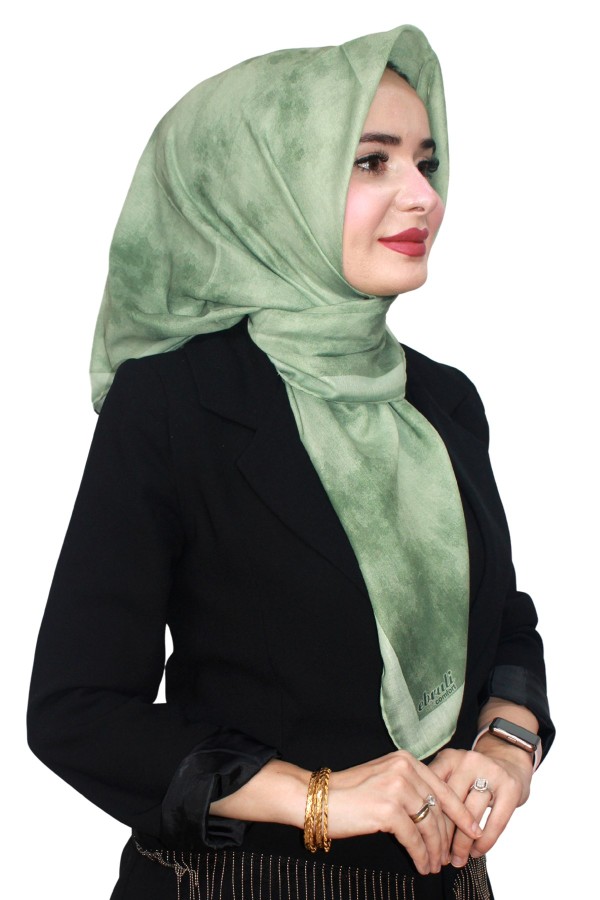 Ebruli Soft (Pamuk) Eşarp 4155-17