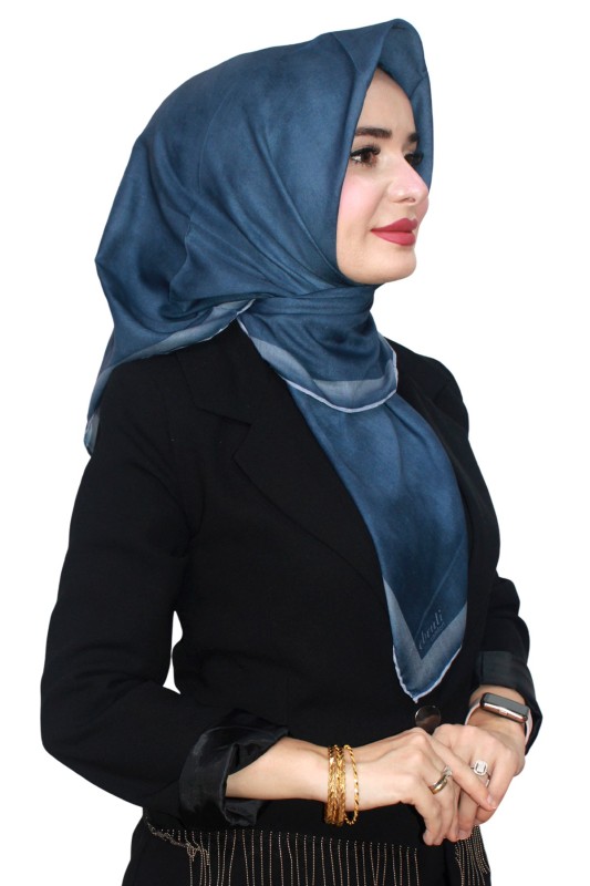 Ebruli Soft (Pamuk) Eşarp 4155-18
