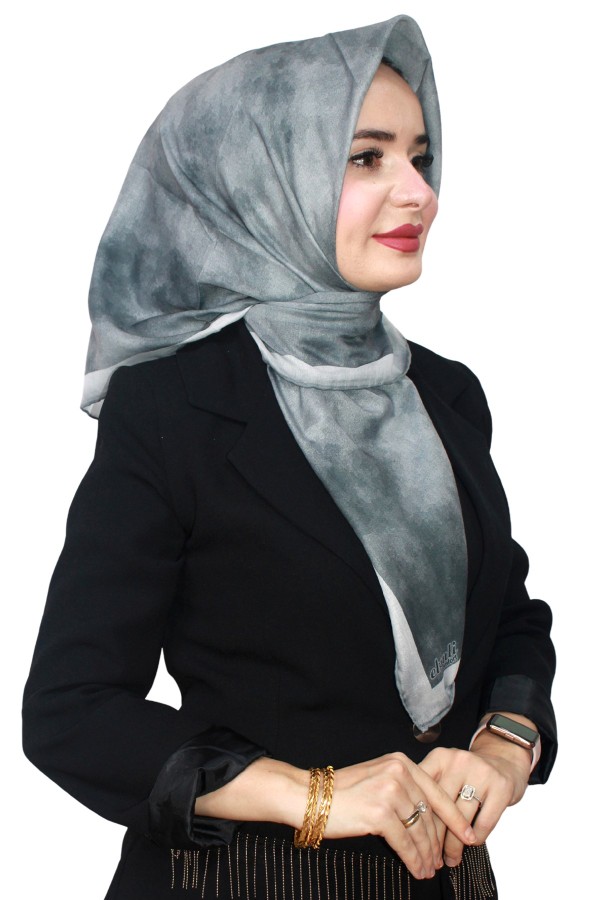 Ebruli Soft (Pamuk) Eşarp 4155-20