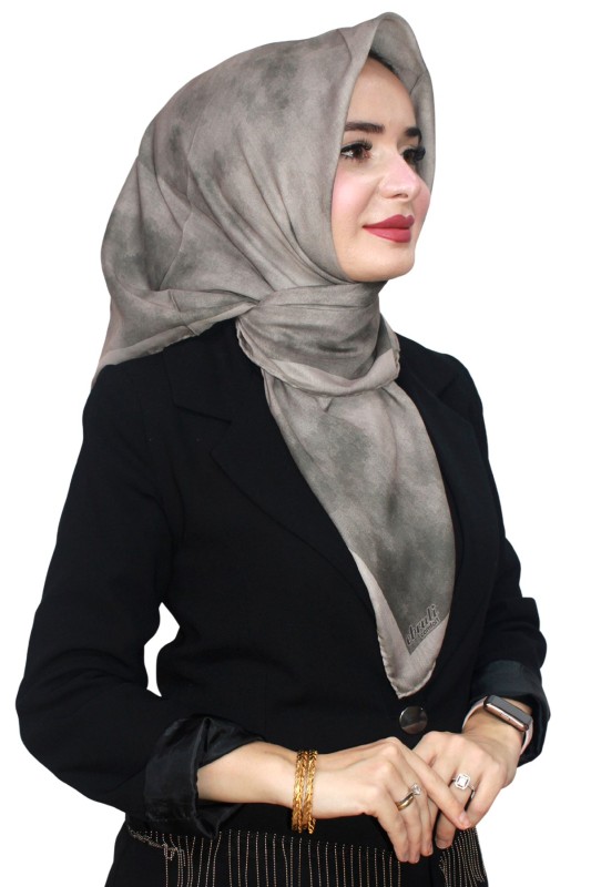 Ebruli Soft (Pamuk) Eşarp 4155-21