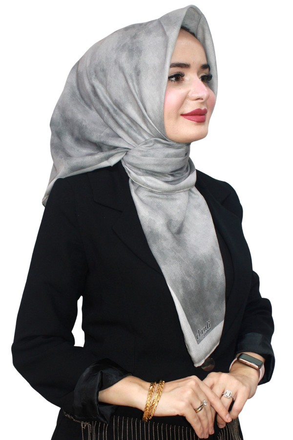 Ebruli Soft (Pamuk) Eşarp 4155-22
