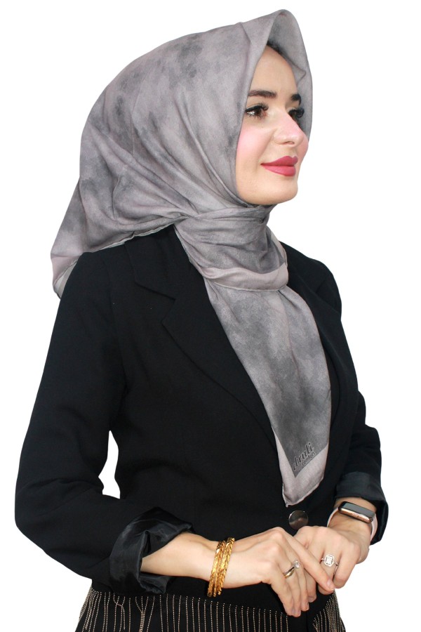 Ebruli Soft (Pamuk) Eşarp 4155-26