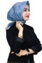 Ebruli Soft (Pamuk) Eşarp 4155-27