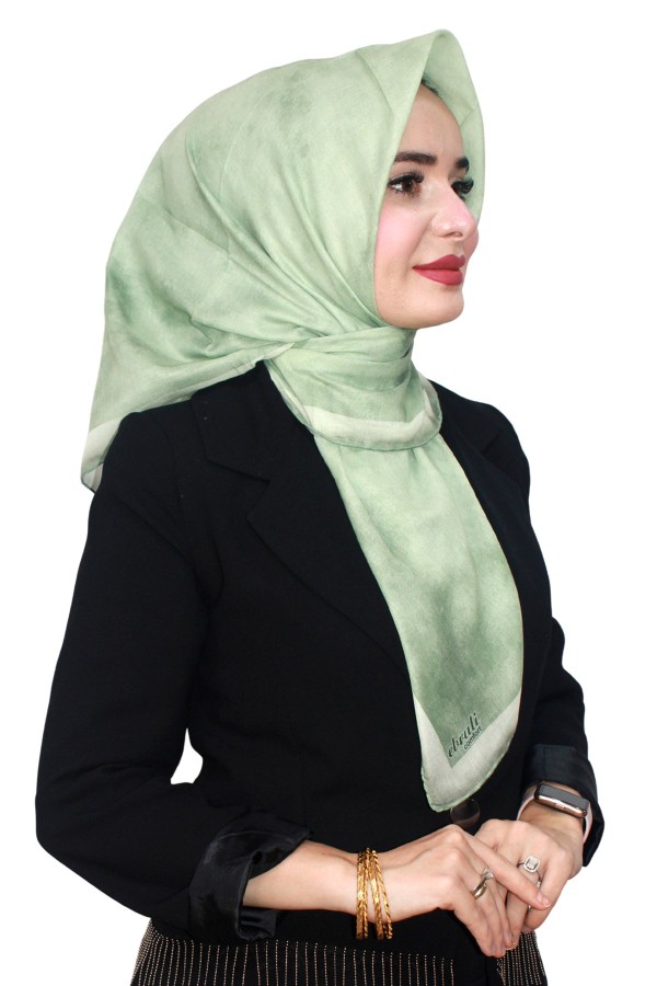 Ebruli Soft (Pamuk) Eşarp 4155-9