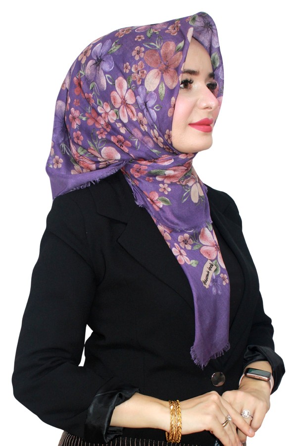 Çekme Coton Eşarp 1072-10