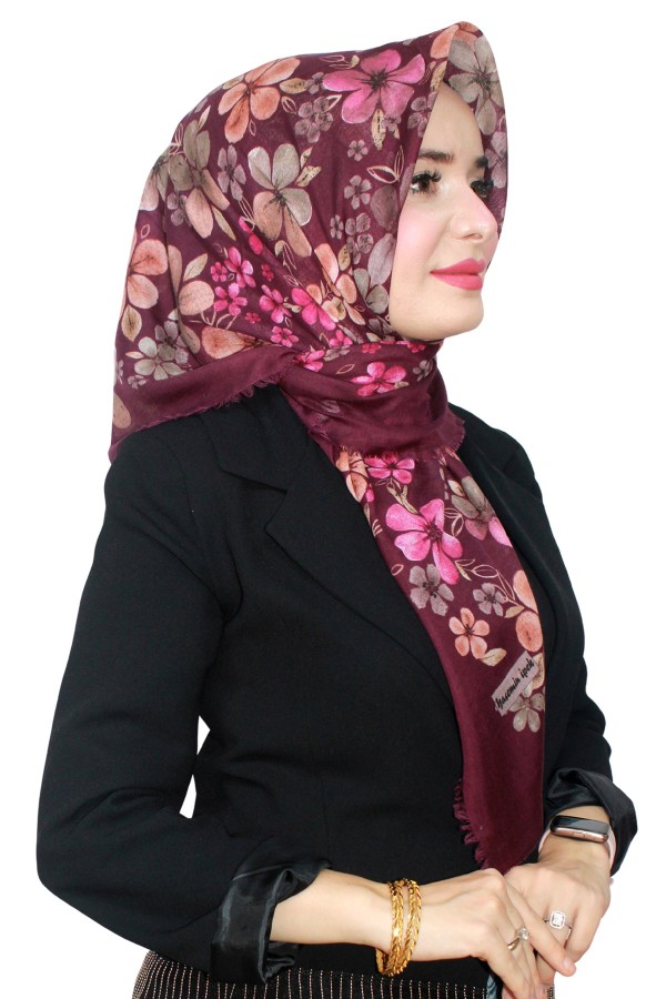 Çekme Coton Eşarp 1072-11
