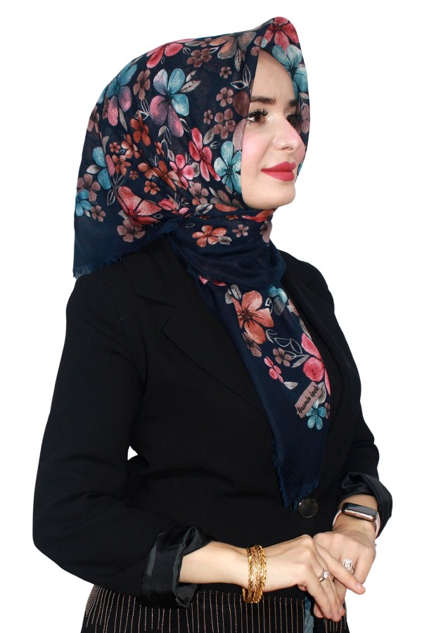 Çekme Coton Eşarp 1072-12