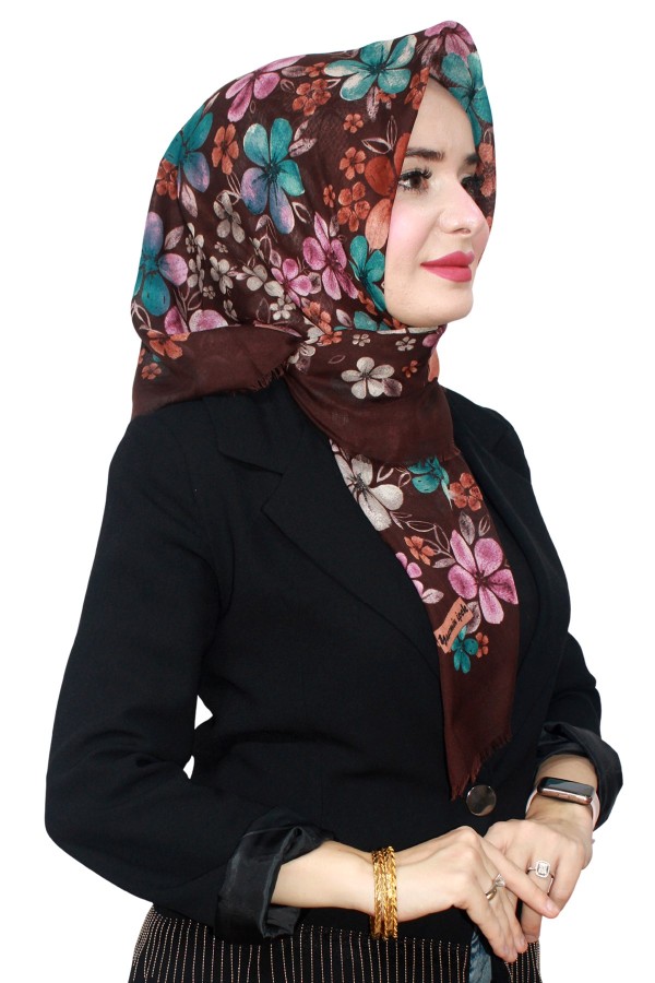 Çekme Coton Eşarp 1072-16