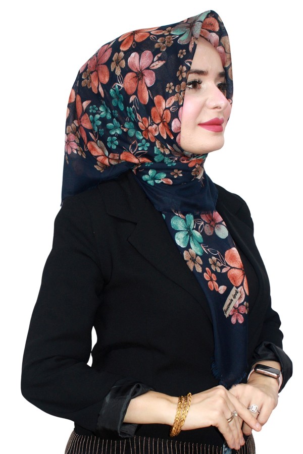 Çekme Coton Eşarp 1072-21