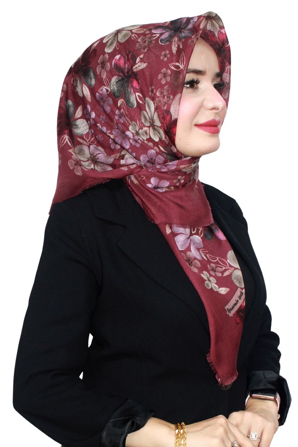 Çekme Coton Eşarp 1072-22