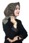 Pamuk Keten Flamlı Eşarp 1047-12
