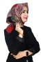 Pamuk Keten Flamlı Eşarp 1050-15