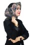 Pamuk Keten Flamlı Eşarp 1050-16