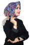 Pamuk Keten Flamlı Eşarp 1044-15