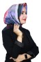 Desenli Bambu Eşarp 4105-9
