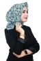 Desenli Bambu Eşarp 4104-7