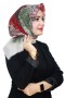 Pamuk Keten Flamlı Eşarp 1043-27