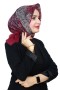 Pamuk Keten Flamlı Eşarp 1043-32
