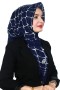 Çekme Coton Eşarp 1073-10