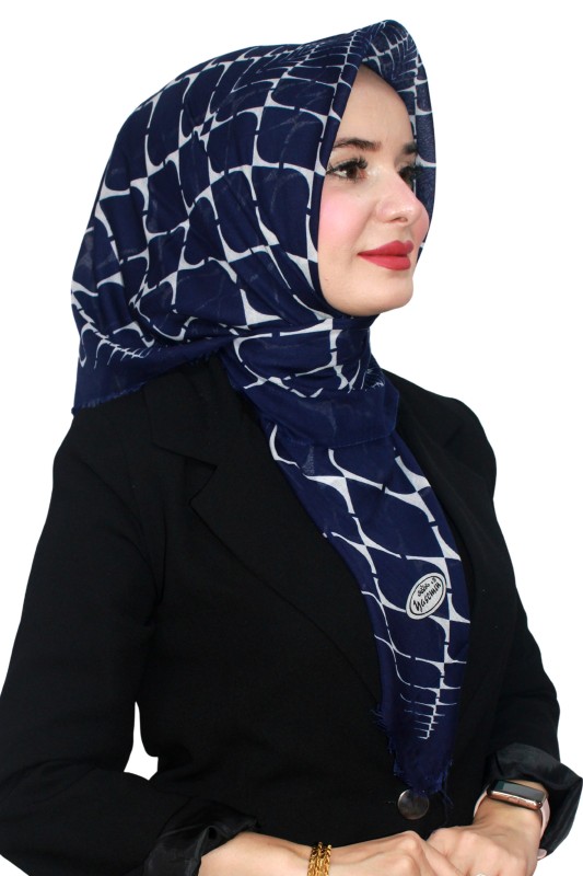 Çekme Coton Eşarp 1073-10