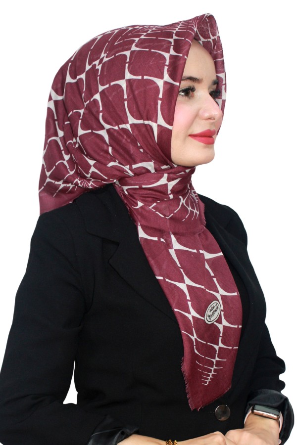 Çekme Coton Eşarp 1073-11