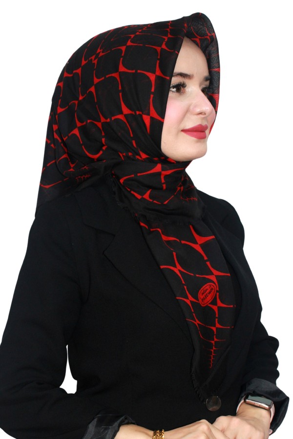 Çekme Coton Eşarp 1073-13