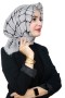 Çekme Coton Eşarp 1073-22