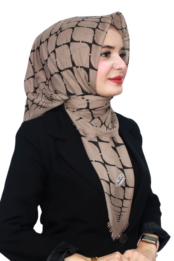 Çekme Coton Eşarp 1073-23