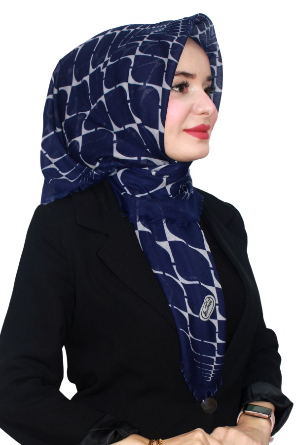 Çekme Coton Eşarp 1073-5