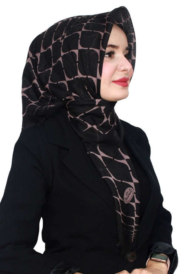 Çekme Coton Eşarp 1073-6