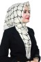 Çekme Coton Eşarp 1073-7