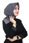 Pamuk Jakarlı Eşarp 4103-4