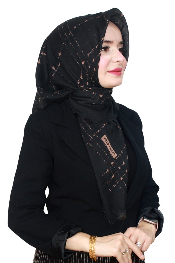 Pamuk Flamlı Eşarp 1065-22