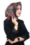 Pamuk Keten Flamlı Eşarp 1040-8